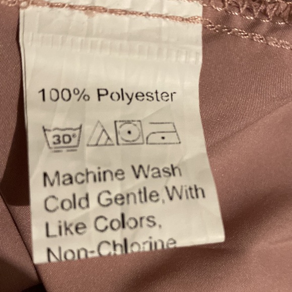 Shein longsleeve midi dusty rose dress - Picture 8 of 8